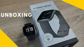 Распаковка и настройка Fitbit Versa Special Edition