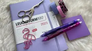 Relaxing unboxing of the 2023 Leuchtturm1917 planner 🎶