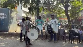 Pune Dhol 🥁 avinash Bhai Dhol Wale pune 42 🌹..#pune #nashikdholtasabeatpattern #dholtasha 