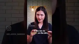 How to perform a patch test of your skincare product? || Dr. Jushya Bhatia Sarin ||