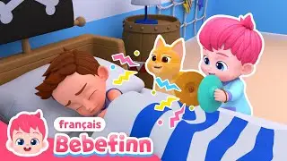 🐱Bonjour, Boo le chat ! | Chanter avec Bebefinn | Bebefinn en fran&ccedil;ais👶Chansons pour Enfants