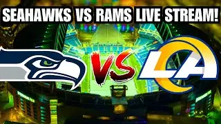 Seattle Seahawks Vs Los Angeles Rams LIVE Watch Party & Play By Play!