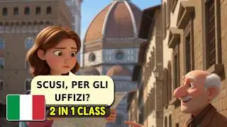 Come chiedere indicazioni in Italiano 🗺️ (Dialogo A1-A2)