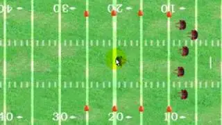 Flag Football Drills - Sharks vs. Minnows Drill
