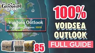How to: Voidsea Outlook 100% FULL Exploration ⭐ Nod-Krai ALL CHESTS【 Genshin Impact 】