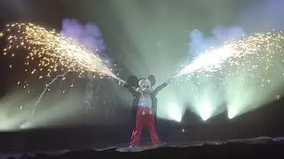 Fantasmic! with New Hero sequence (show malfunctions)