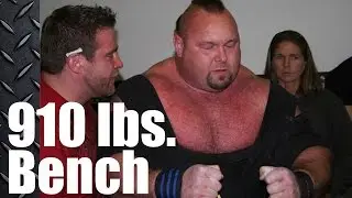 Donnie Thompson 910lbs. Bench Press & 940lbs. Attempt | IPA Nationals 2008