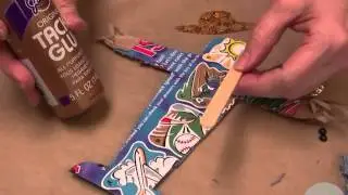 How to Create a Thanksgiving Scarecrow Pick for the Holidays!