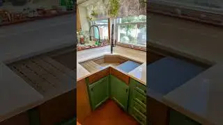 Corner Kitchen Sinks - Custom made in the USA