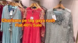 Charizma flat 40% sale 2022 || Charizma  Pret sale 2022|| Sale Start today
