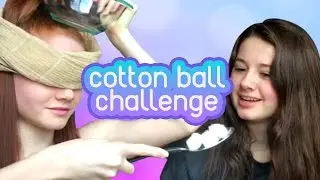 Cotton Ball Challenge Ft. My Sister | Mackenzie Davis