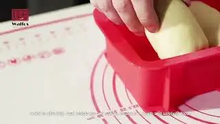 WALFOS 9/18/20/24 Inch Wooden Rolling Pin Fondant Cake Dough Roller