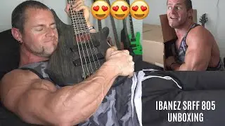 I LOVE MY NEW BASS!!!!  Ibanez SRFF805 Unboxing