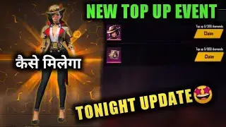 NEW TOP UP EVENT | FREE FIRE NEW EVENT | CLU CHARACTER TOP UP EVENT | CLU CHARACTER ABILITY TEST
