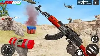 Real Shooting Gun Strike  Counter Attack:3D  Shooter - Android GamePlay - FpS Shooting Game.