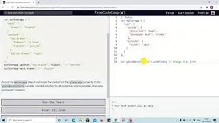 Lesson 91 - Accessing nested objects - freecodecamp