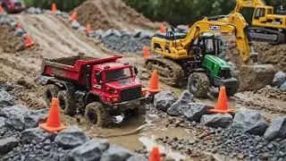 World&rsquo;s Strongest RC Offroad Car Winch Power Test in Mud | Kittu Tv Jcb