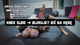 Podstawy BJJ NoGI | Blokuje knee slide pass? P&oacute;jdź po rękę! I Robert Piotrowski x Łukasz Skarżyński