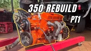 350 Chevy SBC Rebuild PT1 HQ Holden