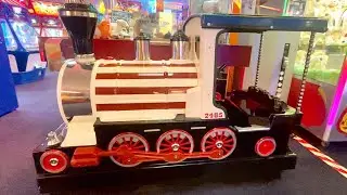 Amutec Rio Grande Steam Engine Train Coin Operated Kiddie Ride