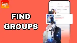 How To Find Groups On MangaToon App