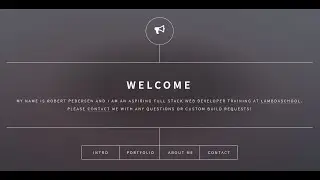 Robert Pedersen, Full-Stack Web-Dev 