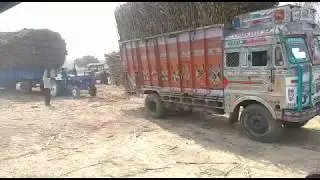 tractor accident in sugar mill