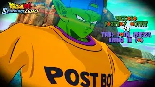 DB Sparking Zero (Y2) | Piccolo (Postboy Outfit) Vs Third Form Frieza (Riding In Pod)