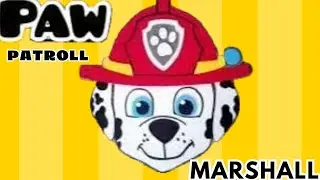 Marshall paw patrol  en foami