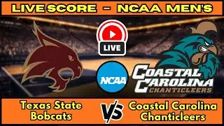 🔴 LIVE: Texas State at Coastal Carolina | NCAA Men's Basketball Scoreboard | Sun Belt Matchup Jan 22