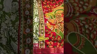 kalamkari design  saree # dussera offer# trending sarees  #onlineshopping