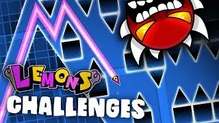 LEMONS CHALLENGES! ~ Geometry Dash 2.11