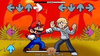 FNF Mario ALL PHASES vs 67 KID meme REMIX Sings Chasing | Bluey FNF Mods