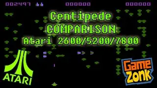 Centipede - Atari 2600/5200/7800 Console Comparison