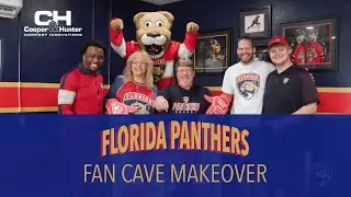 Florida Panthers Fan Cave Sweepstakes with Cooper&Hunter