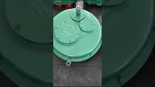 Shaft Mounted Gearbox Speed Reducer ZGY YueXin Mixing Plant Hard Surface Tooth Decelerator