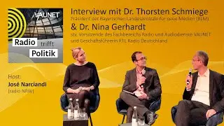 Wie erreicht Privatradio k&uuml;nftig seine H&ouml;rer:innen? Radio.trifft...Thorsten Schmiege & Nina Gerhardt