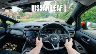 Nissan Leaf POV Drive Through a Garden Village [ELECTRIC VEHICLE ASMR]