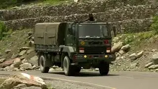 17 Jun, 2020 - Indian army convoys head towards Ladakh amid border tension with China
