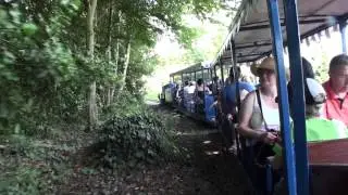 Rio Grande Train Full On Ride POV Miniature Railway - Paultons Park