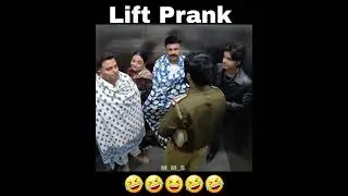 Chor police in lift prank🤣| RJ Naved | Mirchi Murga Shorts |#shorts#prankcal#rjnaved#liftprank#prank