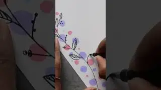 🌺Amazing Border Design for School Project | Border Design on Paper | Border Design   #borderdesign