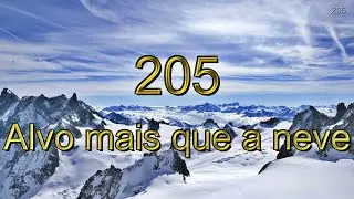 Hinário Adventista 205 - Alvo mais que a neve.