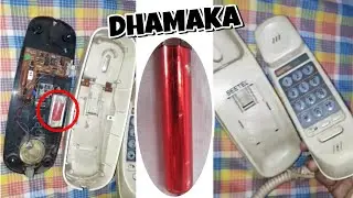 Dhamaka 🔴Real Red Mercury in old Telephone Check by Red Chilli Tadka