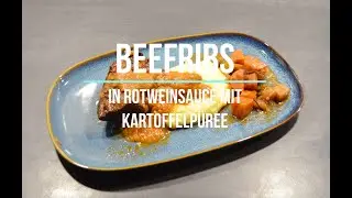 Beef Ribs mit Rotweinsauce