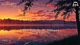 Lakeside Sunset LoFi | Chill Piano & Soft Bass for Peaceful Evenings | Golden Hour Diaries &ndash; Vol. 4