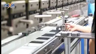 ZQYM Sheet metal processing workshop for common rail test bench !