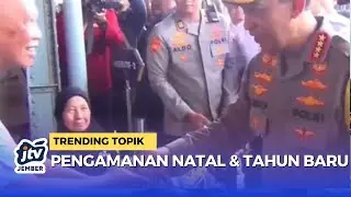 Kapolri Sidak Stasiun Pasar Senen, Ingatkan Ancaman Kriminal Saat Mudik Nataru