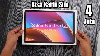 SKIP POCO PAD‼️ REDMI PAD PRO 5G LEBIH MENGGODA BISA PAKE SIM CARD