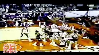 Rookie Michael Jordan Dunks on Devin Durrant!